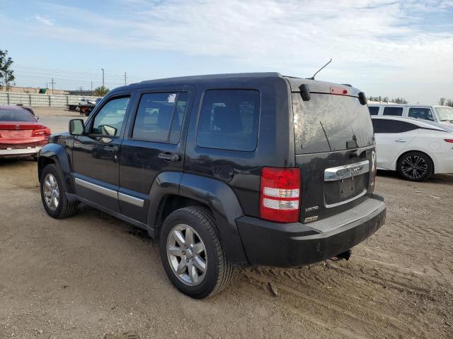 1J8GP58K38W282620 - 2008 JEEP LIBERTY LIMITED BLACK photo 2