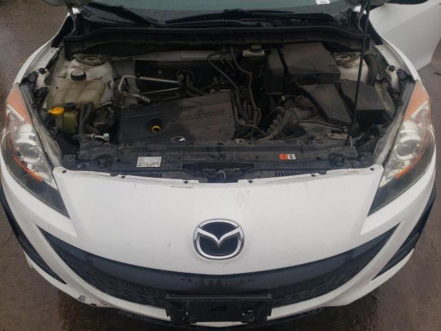 JM1BL1SG6A1315557 - 2010 MAZDA 3 I WHITE photo 11