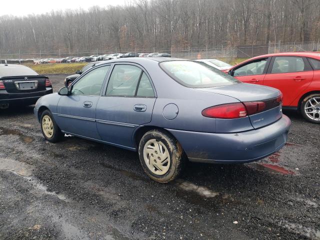 1FAFP13P7XW130178 - 1999 FORD ESCORT SE BLUE photo 2