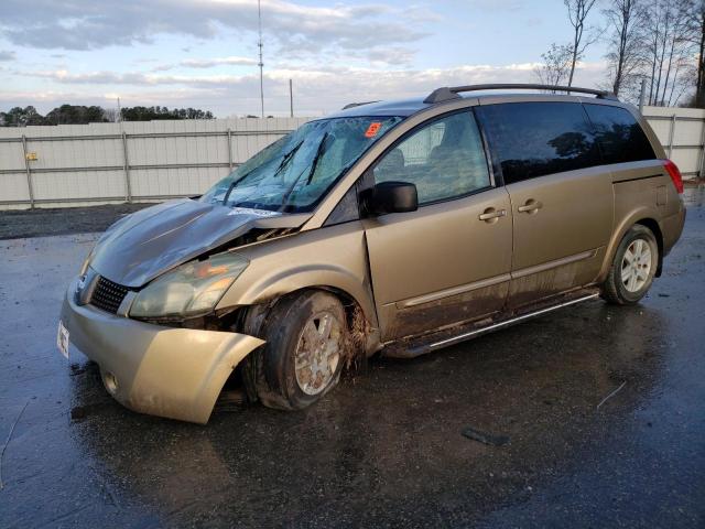 5N1BV28U44N322707 - 2004 NISSAN QUEST S GOLD photo 1