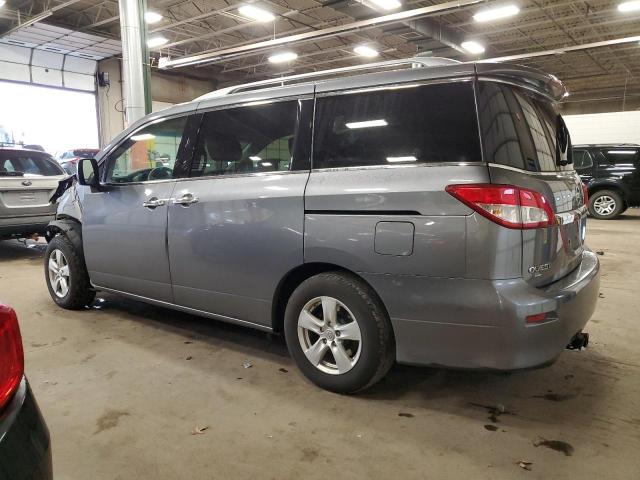 JN8AE2KP3G9150254 - 2016 NISSAN QUEST S GRAY photo 2