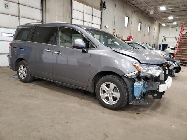 JN8AE2KP3G9150254 - 2016 NISSAN QUEST S GRAY photo 4