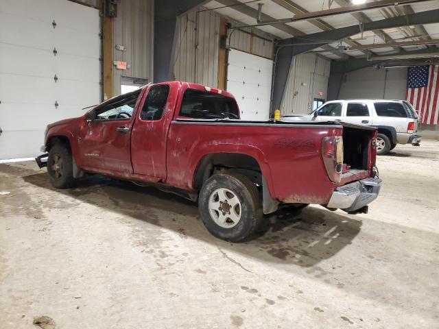 1GTDT196348111199 - 2004 GMC CANYON MAROON photo 2