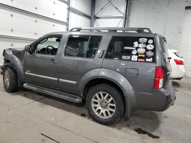 5N1BR18B88C602029 - 2008 NISSAN PATHFINDER LE ნაცრისფერი ფოტო 2