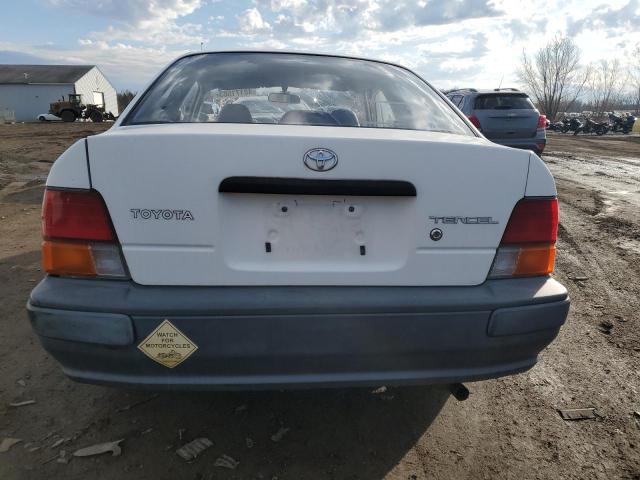 JT2AC52L2T0161480 - 1996 TOYOTA TERCEL STD WHITE photo 6