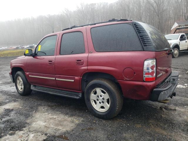 1GNEK13ZX4J267587 - 2004 CHEVROLET TAHOE K1500 BURGUNDY photo 2