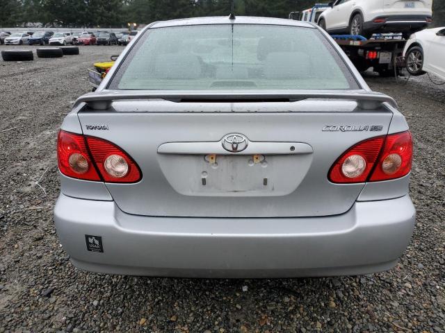 1NXBR30E27Z784448 - 2007 TOYOTA COROLLA CE SILVER photo 6