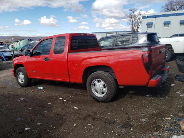 1GCCS196358100722 - 2005 CHEVROLET COLORADO RED photo 2