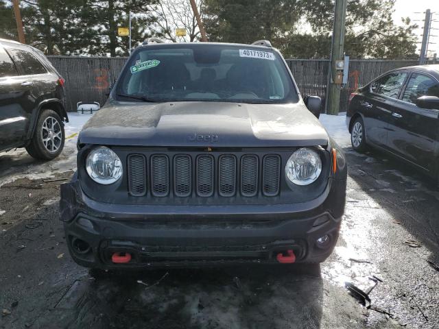 ZACCJBCB2JPH60025 - 2018 JEEP RENEGADE TRAILHAWK GRAY photo 5