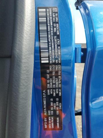 ZASPAKBN8N7D38770 - 2022 ALFA ROMEO STELVIO TI BLUE photo 13