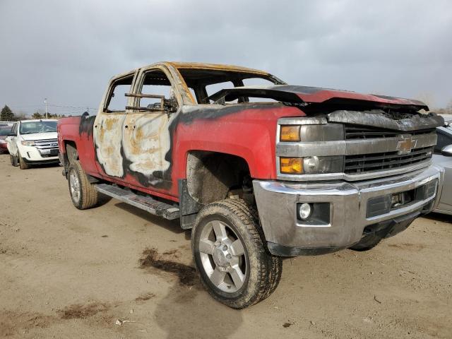 1GC1KVE84GF114181 - 2016 CHEVROLET SILVERADO K2500 HEAVY DUTY LT RED photo 4