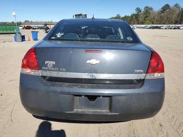 2G1WB57K291255249 - 2009 CHEVROLET IMPALA LS BLACK photo 6