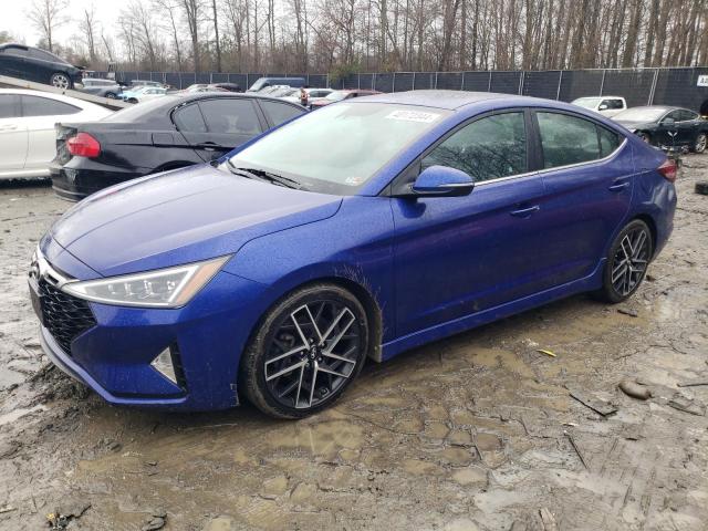 KMHD04LB5LU049774 - 2020 HYUNDAI ELANTRA SPORT BLUE photo 1