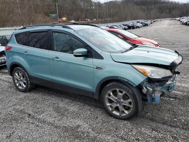 1FMCU9HX0DUB89153 - 2013 FORD ESCAPE SEL BLUE photo 4