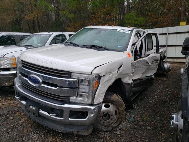 1FT8W3DT2KED51456 - 2019 FORD F350 SUPER DUTY WHITE photo 1