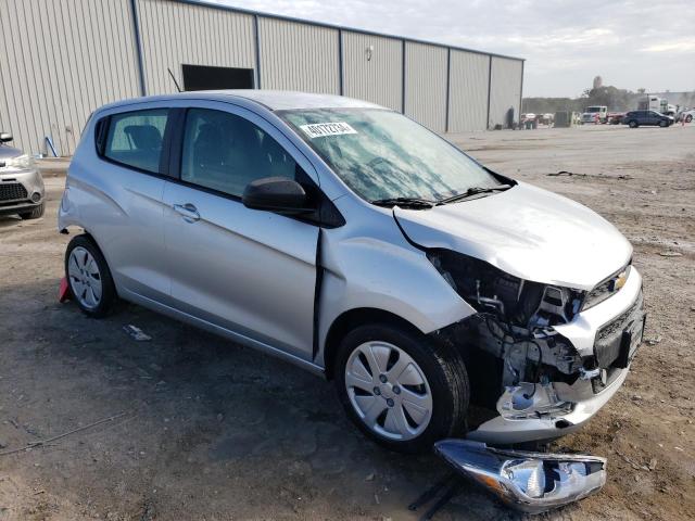 KL8CB6SA9HC707830 - 2017 CHEVROLET SPARK LS SILVER photo 4