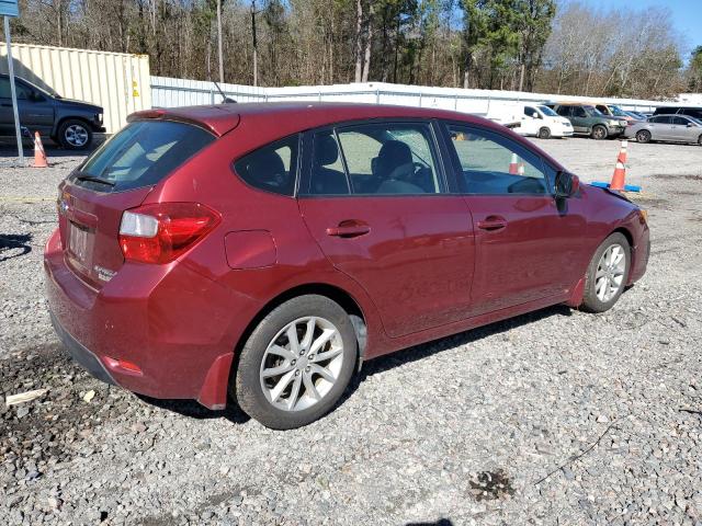 JF1GPAC60CH242945 - 2012 SUBARU IMPREZA PREMIUM RED photo 3