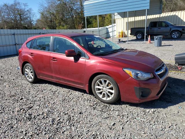 JF1GPAC60CH242945 - 2012 SUBARU IMPREZA PREMIUM RED photo 4