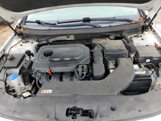 5NPE24AF9HH456832 - 2017 HYUNDAI SONATA SE WHITE photo 11