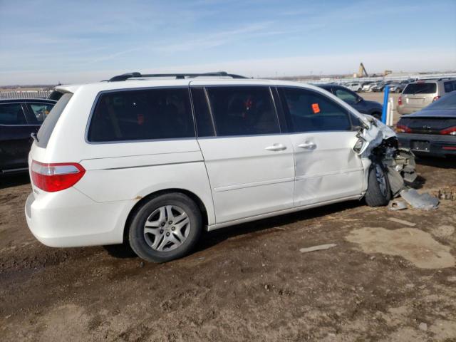 5FNRL38465B091226 - 2005 HONDA ODYSSEY EX WHITE photo 3