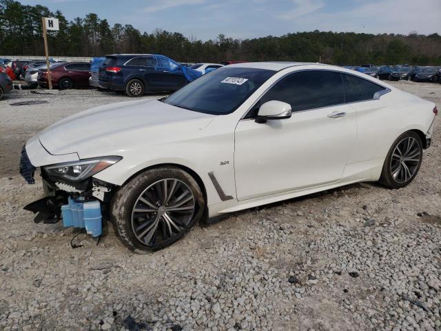 JN1EV7EL9KM290174 - 2019 INFINITI Q60 PURE WHITE photo 1