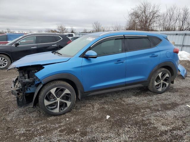 KM8J3CA28GU021304 - 2016 HYUNDAI TUCSON LIMITED BLUE photo 1