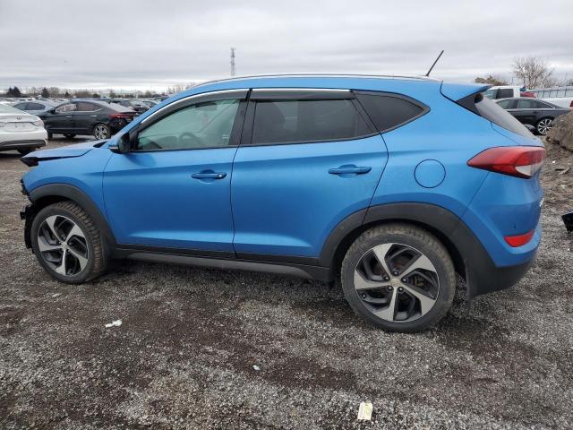 KM8J3CA28GU021304 - 2016 HYUNDAI TUCSON LIMITED BLUE photo 2