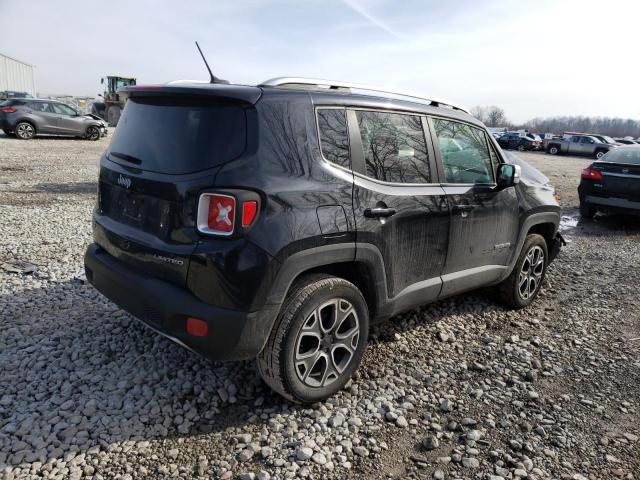 ZACCJBDT9GPD31755 - 2016 JEEP RENEGADE LIMITED BLACK photo 3