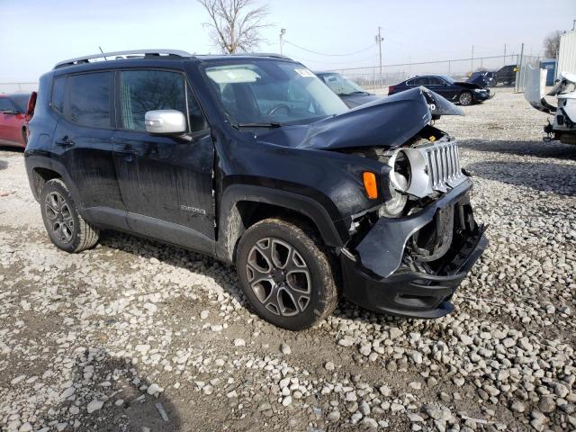 ZACCJBDT9GPD31755 - 2016 JEEP RENEGADE LIMITED BLACK photo 4