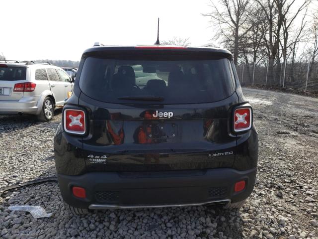 ZACCJBDT9GPD31755 - 2016 JEEP RENEGADE LIMITED BLACK photo 6