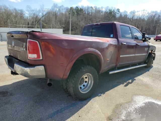 3C63RRJL2GG242608 - 2016 RAM 3500 LARAMIE MAROON photo 3