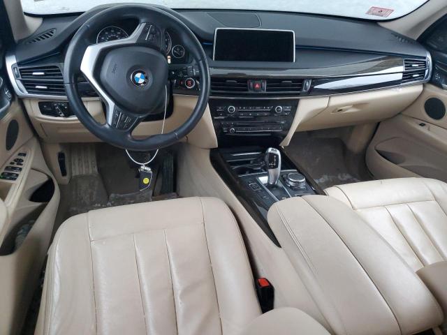 5UXKR0C51F0P09825 - 2015 BMW X5 XDRIVE35I SILVER photo 8