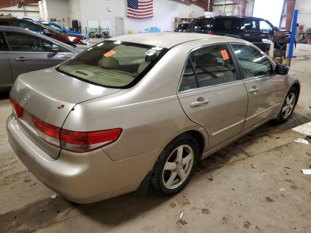 JHMCM566X3C029677 - 2003 HONDA ACCORD EX TAN photo 3