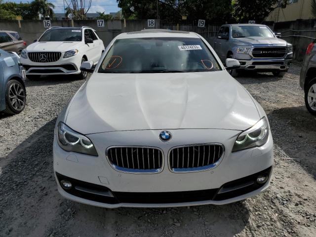 WBA5A5C59GG350409 - 2016 BMW 528 I WHITE photo 5