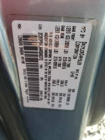 2C8GP54L84R586372 - 2004 CHRYSLER TOWN & COU TOURING 蓝色 照片 13