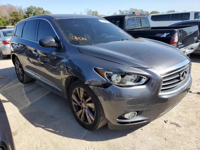 5N1AL0MN7DC300622 - 2013 INFINITI JX35 GRAY photo 4