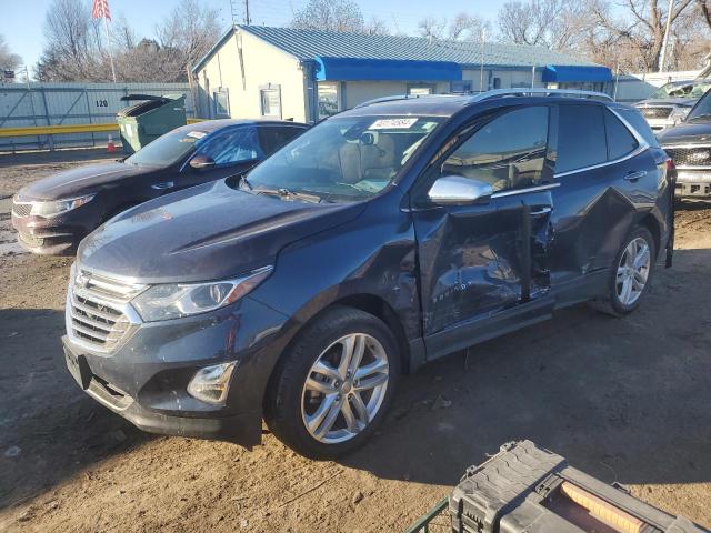 3GNAXVEV9JS509023 - 2018 CHEVROLET EQUINOX PREMIER BLUE photo 1