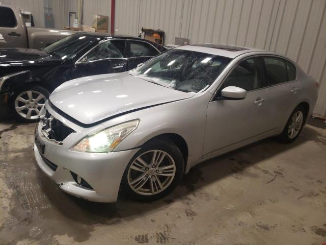 JN1CV6AR5BM353279 - 2011 INFINITI G37 SILVER photo 1