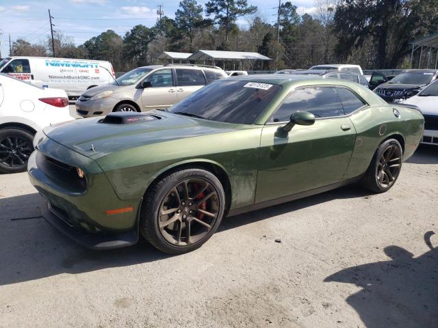 2C3CDZFJ6MH567826 - 2021 DODGE CHALLENGER R/T SCAT PACK GREEN photo 1