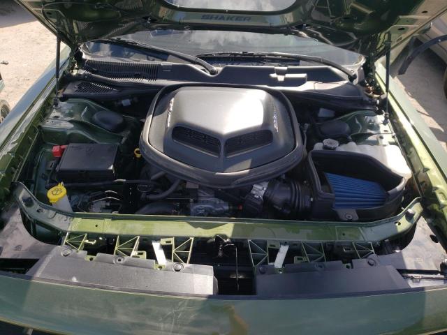 2C3CDZFJ6MH567826 - 2021 DODGE CHALLENGER R/T SCAT PACK GREEN photo 11