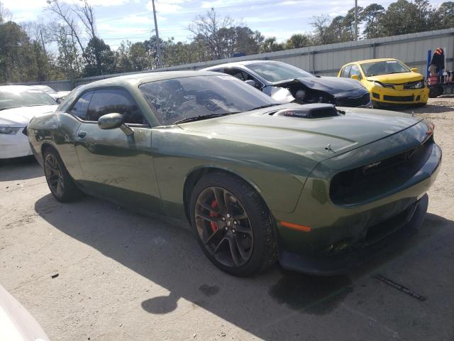 2C3CDZFJ6MH567826 - 2021 DODGE CHALLENGER R/T SCAT PACK GREEN photo 4
