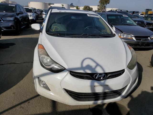 5NPDH4AE3DH284292 - 2013 HYUNDAI ELANTRA GLS WHITE photo 5