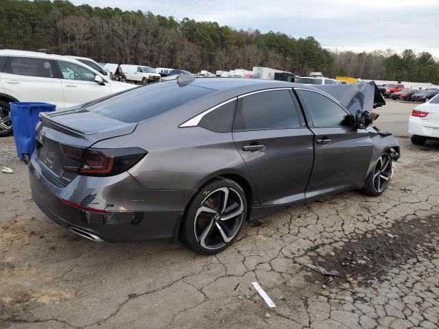 1HGCV1F32LA015119 - 2020 HONDA ACCORD SPORT GRAY photo 3