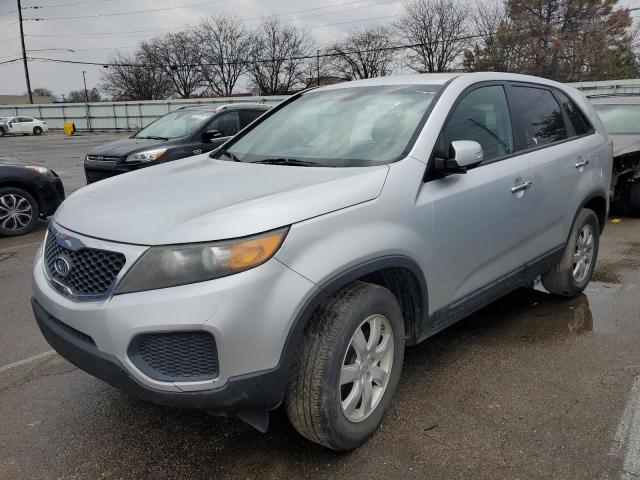 5XYKT3A14CG232074 - 2012 KIA SORENTO BASE SILVER photo 1