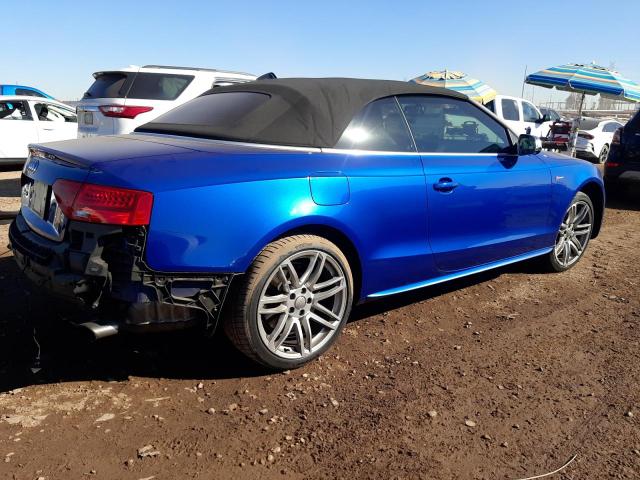 WAUVGAFH9FN004058 - 2015 AUDI S5 PRESTIGE BLUE photo 3