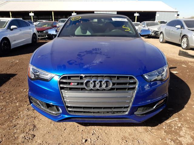 WAUVGAFH9FN004058 - 2015 AUDI S5 PRESTIGE BLUE photo 5