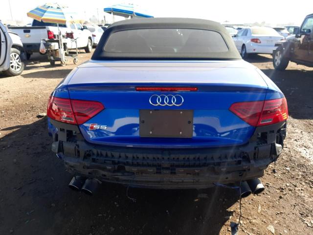 WAUVGAFH9FN004058 - 2015 AUDI S5 PRESTIGE BLUE photo 6