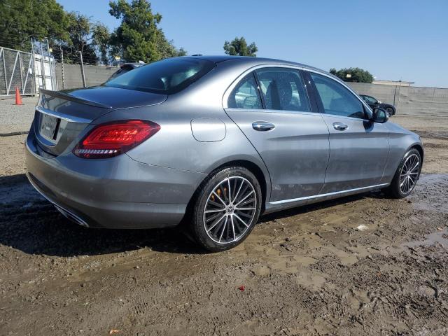 55SWF8DB6KU314502 - 2019 MERCEDES-BENZ C 300 GRAY photo 3