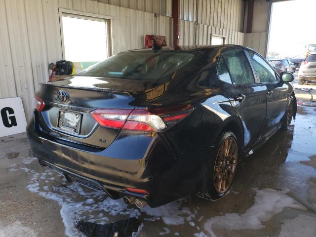 4T1G11AK8PU077375 - 2023 TOYOTA CAMRY SE NIGHT SHADE BLACK photo 3