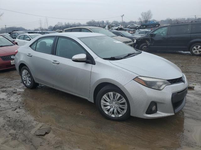 5YFBURHEXGP430264 - 2016 TOYOTA COROLLA L SILVER photo 4